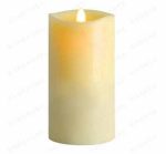 3.5" X 7" Battery Powered Dining Room Moving Real Flame-Effect Pillar Candle