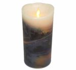 3.5" X 5"/7"/9" Church Warm Light Saint Moving Wick Silkscreen Printed Led Candles Religious - Image 4