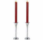 Table Taper Candle Holder In Silver - Image 3