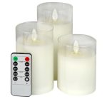 Moving Wick Glass Jar Led Candles - Image 5