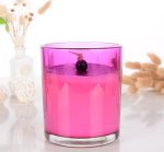 Hot Sale Tropical Style Aromatherapy Colored Glass Jar Soy Wax Candles - Image 2