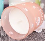 Wholesale Scented Soy Wax Glass Jar Candles With Flamingo Scrub Spray Pattern - Image 4