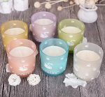 Wholesale Scented Soy Wax Glass Jar Candles With Flamingo Scrub Spray Pattern - Image 3