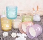 Wholesale Scented Soy Wax Glass Jar Candles With Flamingo Scrub Spray Pattern - Image 2