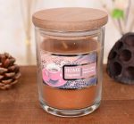 SPA Flameless Scented Soy Wax Candles In Glass Jars With Wood Lid - Image 2