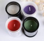 Small Black Sealed Cans Glass Jar Scented Soy Wax Candles Wholesale - Image 5
