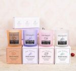 New Type SPA Flameless Aroma Soy Wax Glass Jar Candle Gift Box - Image 4