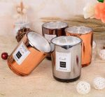 Electroplated Glass Jar Soy Wax Candles - Image 3