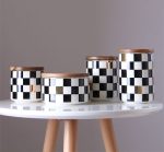 Bulk Ceramic Jar Candles With Square Figure - Image 4