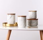 Scented Marble Print Ceramic Jar Candles DIY - Image 2