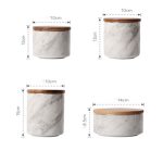Scented Marble Print Ceramic Jar Candles DIY - Image 4