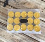 Bulk Pure Beeswax Tea Lights Candle In Aluminum Cup - Image 3
