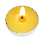 Bulk Pure Beeswax Tea Lights Candle In Aluminum Cup - Image 2