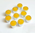 Bulk Pure Beeswax Tea Lights Candle In Aluminum Cup - Image 4