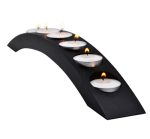Wooden Bridge Shape Tealight Candle Holder - Image 4