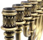 Copper Church Candle Holder 7 Taper Candle - Image 5