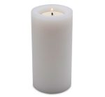 Plastic Modern White Artificial Tealight Candle Holder - Image 5