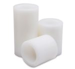 Plastic Modern White Artificial Tealight Candle Holder - Image 4