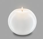 Ball Shape Moon White Tealight Candle Holders - Image 2
