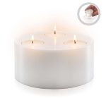 Trend White Tripple Tealight Candle Holder
