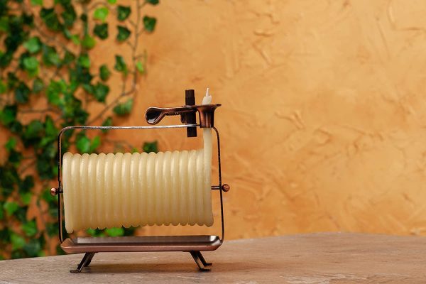 48-Hour Horizontal Eco-Friendly Natural Beeswax Candles