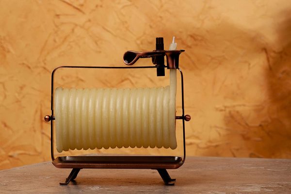 48-Hour Horizontal Eco-Friendly Natural Beeswax Candles
