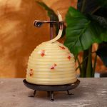 70-Hour Beehive Pure Beeswax Candles for Daily Home Lighting - Image 4