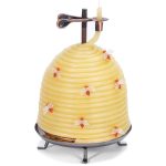 120-Hour Beehive Natural Beeswax Candles with Bees - Image 2