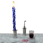 Havdalah Candle Pure Beeswax Jewish Braided Candle - Image 2