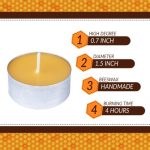 Wholesale 4-5 Hour Beeswax Tealights in Aluminum Cups - Image 2