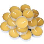 Wholesale 4-5 Hour Beeswax Tealights in Aluminum Cups