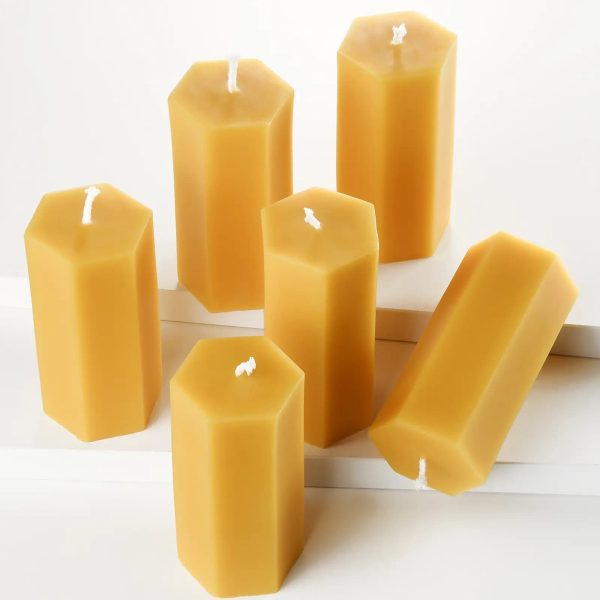 Beeswax Pillar Candle