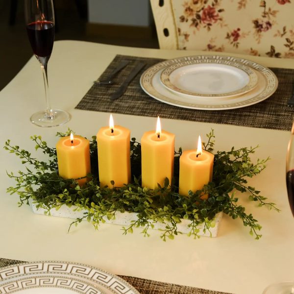 Beeswax Pillar Candle