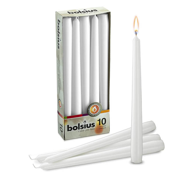 Taper Candles Daliy Taper Candles Paraffin Wax Conical Taper Candles - Image 1