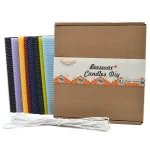 Beeswax DIY Candle Making Kit Complete Natural Craft Gift Set for Beginners