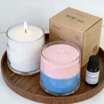 Pearled Candle DIY Making Kit Unique Wax Beads Craft Set for Home Gift Party