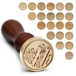 Wax Seal Stamp Custom Brass Monogram for Wedding Invitations Letters