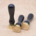 Wax Seal Stamp Custom Brass Monogram for Wedding Invitations Letters - Image 3