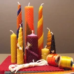 Beeswax DIY Candle Making Kit Complete Natural Craft Gift Set for Beginners - Image 2