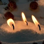 Pearled DIY Candle Making Kit with Metal Disc DIY Candle Sets Craft Gift - Image 2