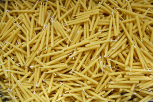 Making finished beeswax candles