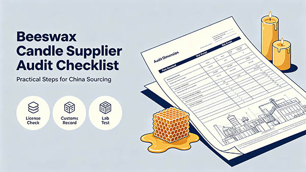 BeeswaxCandle SupplierAudit Checklist