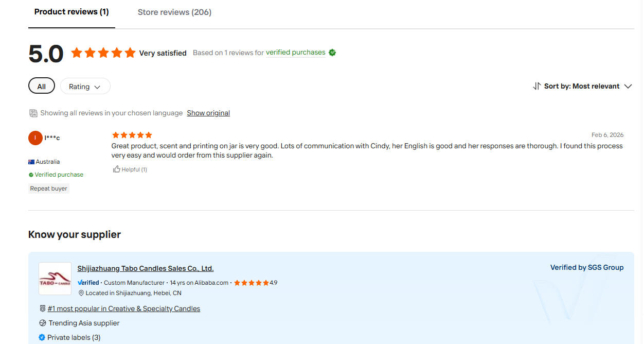 Reviews from Australian customers