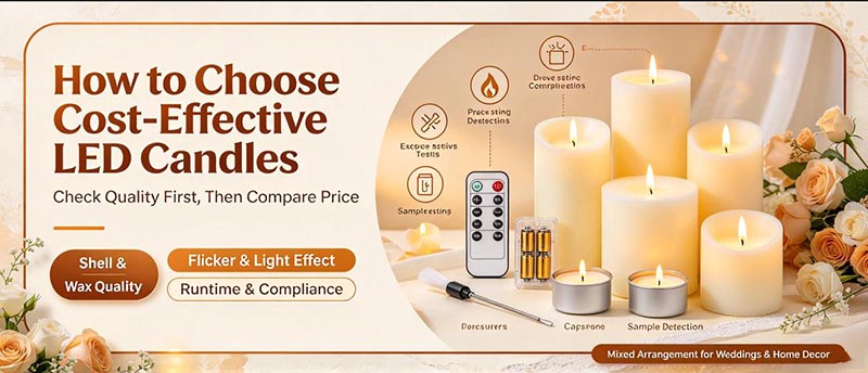 How to Choose LED Candles