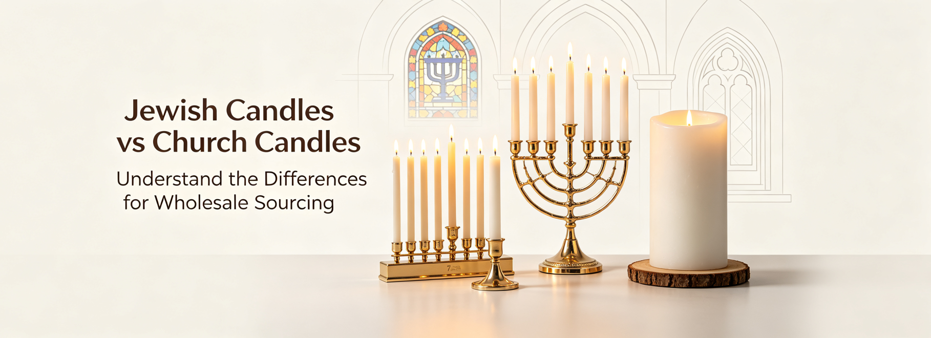 Wholesale Guide to Jewish and Church Candles