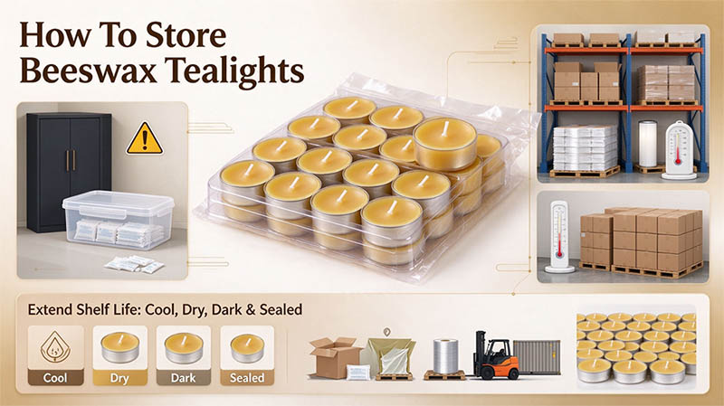 How To Store Beeswax Tealights