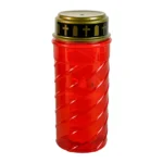 Spiral Ribbed Plastic Znicz Grave Candle Lantern