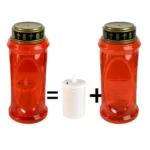 Wholesale Embossed Oval Panel Plastic Znicz Grave Candle Lantern, LED Cemetery Memorial Candle with Cross Decorative Lid - Image 8
