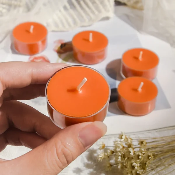 Usage Scenarios for Pumpkin-Scented Tea Light Candles