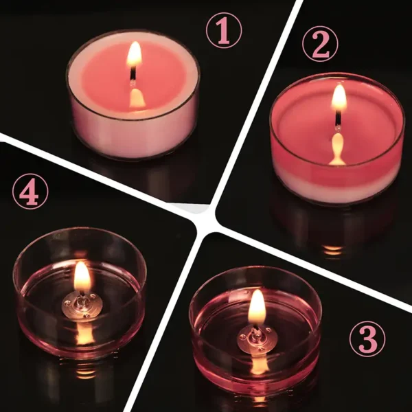 Usage Scenarios for Rose-Pink Scented Candles